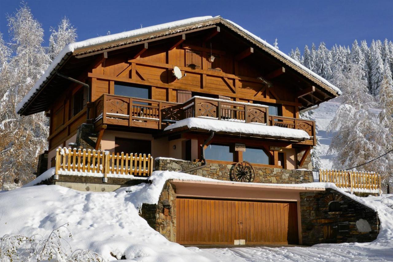 Les Saisies côté Bisanne appartement dans chalet LE Népal Extérieur photo