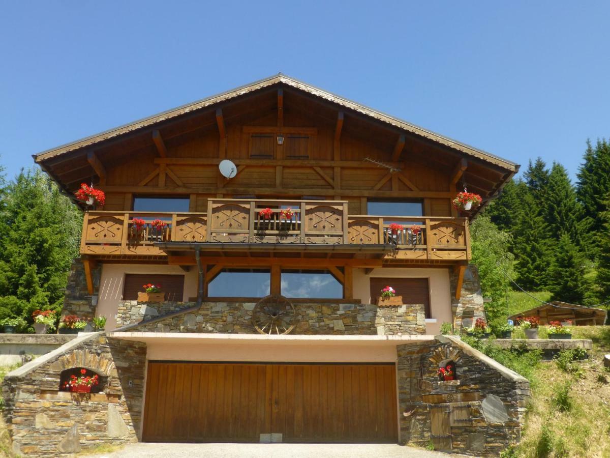 Les Saisies côté Bisanne appartement dans chalet LE Népal Extérieur photo