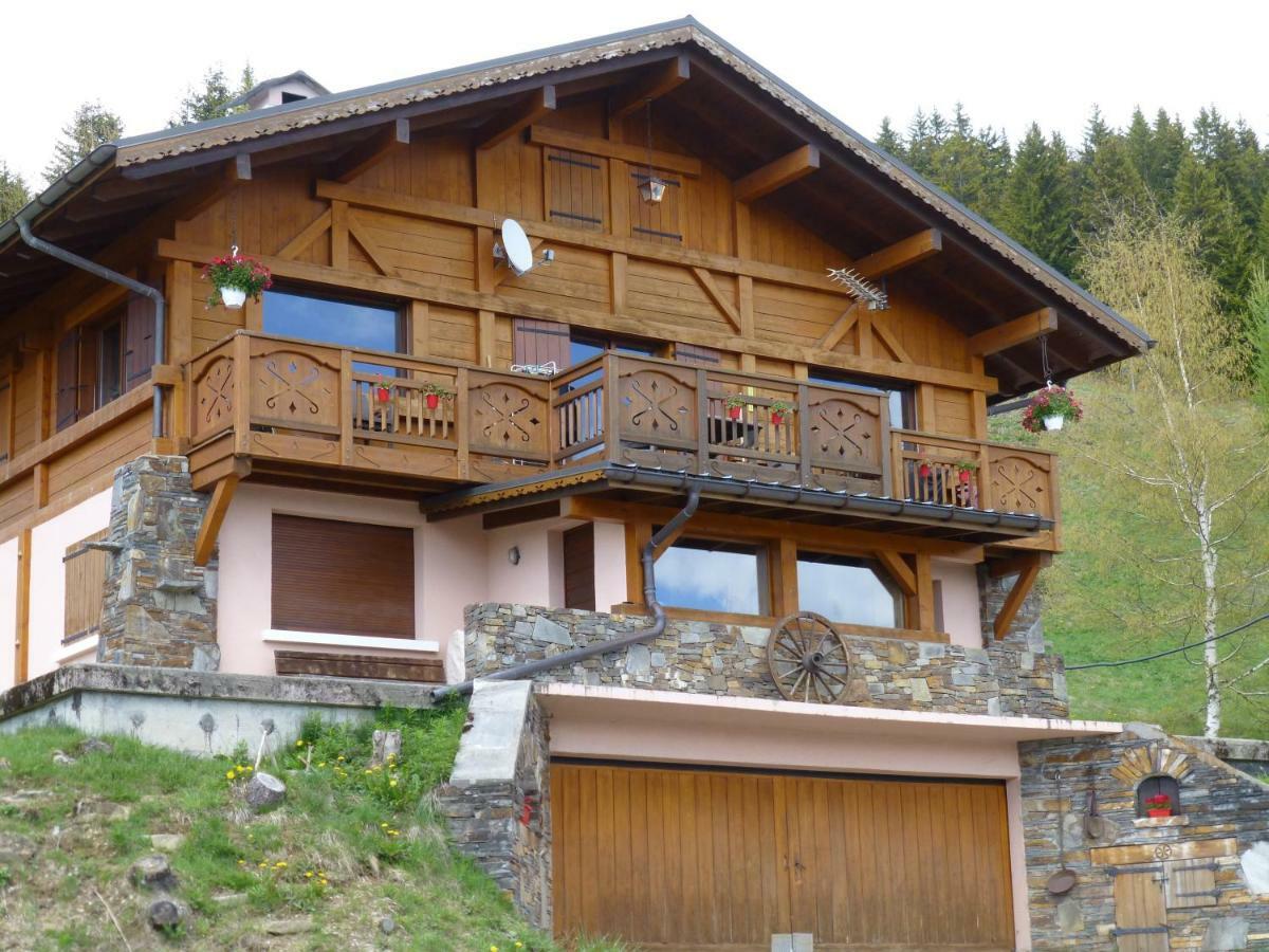 Les Saisies côté Bisanne appartement dans chalet LE Népal Extérieur photo