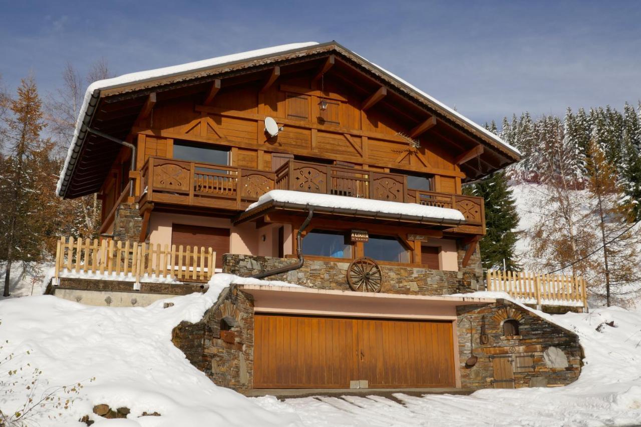 Les Saisies côté Bisanne appartement dans chalet LE Népal Extérieur photo
