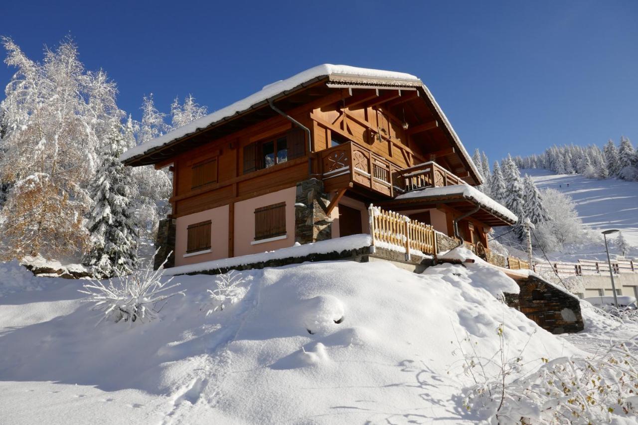 Les Saisies côté Bisanne appartement dans chalet LE Népal Extérieur photo